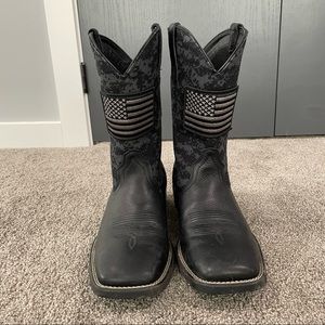 Mens Sport Patriot Western Boot sz 10.5